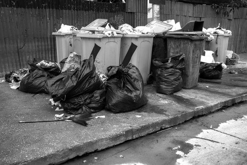 Wait and Load Skip Hire vehicle in Fitzrovia