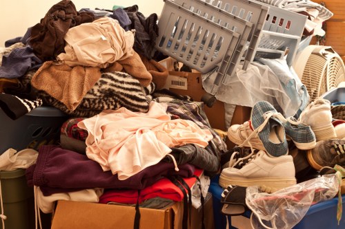 Organized house clearance steps