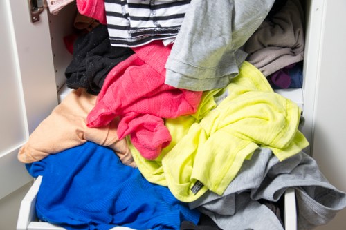 Team reviewing accessibility improvements for Fitzrovia skip hire