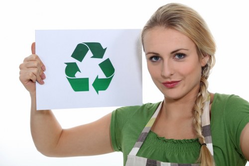 Advanced equipment used for garden waste removal